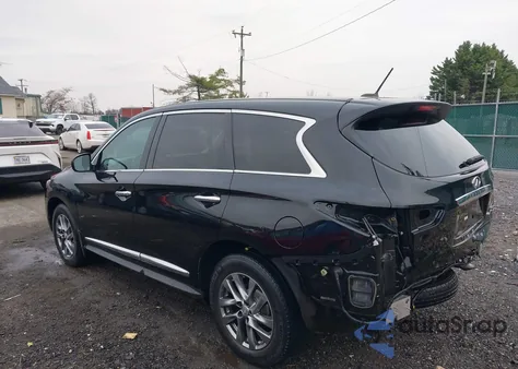 2013 Infiniti Jx35 z USA, uszkodzony, nr VIN 5N1AL0MM8DC317873